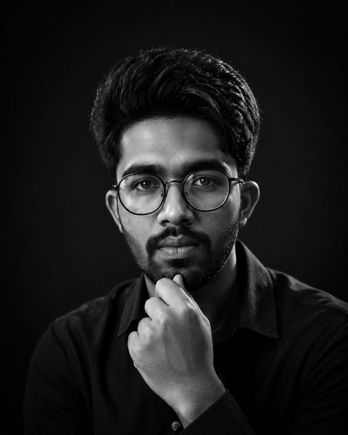 Portrait of Muhammed Rashid KP